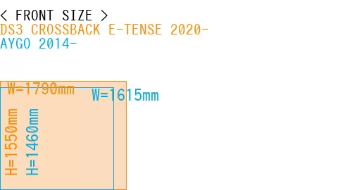 #DS3 CROSSBACK E-TENSE 2020- + AYGO 2014-